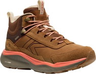 Keen Leiki Leather Mid Wp Women Chipmunk/Bison Us 8,5 - Trekking Shoes