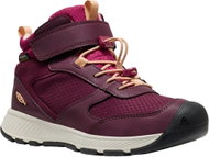 Keen Skua Mid Wp Youth Fig/Peach Fuzz Us 5 - Trekking Shoes