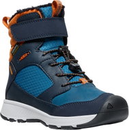 Keen Skua Winter Wp Children Sky Captain/Gold Flame Us 8 - Trekking Shoes