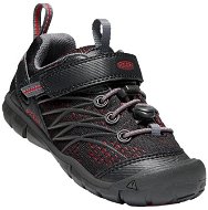 Keen Chandler CNX Children raven/fiery red EU 29/171 mm - Trekingové topánky