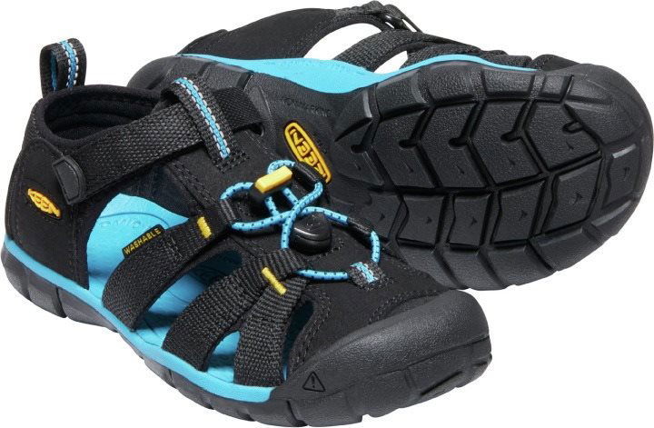 Keen Seacamp II CNX Youth Black Keen Yellow size EU 39 248mm