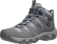 Keen Headout Mid Wp Women Steel Grey/Blue Heaven Us 6,5 - Trekking Shoes