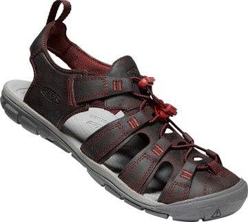 Keen Clearwater Cnx Leather Women wine/red dahlia EU 39 - Sandály - Hlavní obrázek