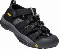 Keen Newport H2 Youth black/keen yellow EU 34/206 mm - Sandále