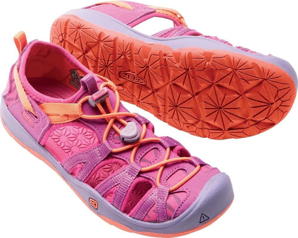 Keen Moxie Sandal Youth Purple Wine Nasturtium size EU 34 206mm