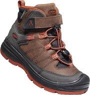 Keen Redwood MID WP Youth brown/red EU 34 / 206 mm - Trekking Shoes