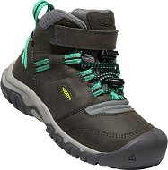 KEEN RIDGE FLEX MID WP CHILDREN grey/green - Trekking Shoes