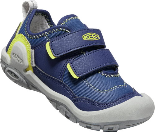 KEEN KNOTCH HOLLOW DS CHILDREN blue/yellow EU 29 / 176 mm - Trekking Shoes - Main image