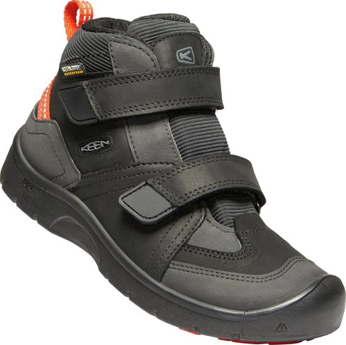 Keen Hikeport Mid Strap WP Jr. Black/Bright Red EU 39/248mm - Trekking Shoes - Main image