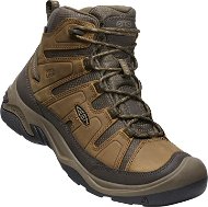 Keen Circadia Mid WP Men Bison/Brindle EU 43 / 275 mm - Trekking Shoes