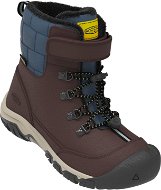 Keen Greta Boot WP Youth Coffee Bean/Blue Wing Teal EU 34 / 211 mm - Casual Shoes