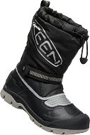 Keen Snow Troll WP Youth Black / Silver EU 35 / 221 mm - Vychádzková obuv