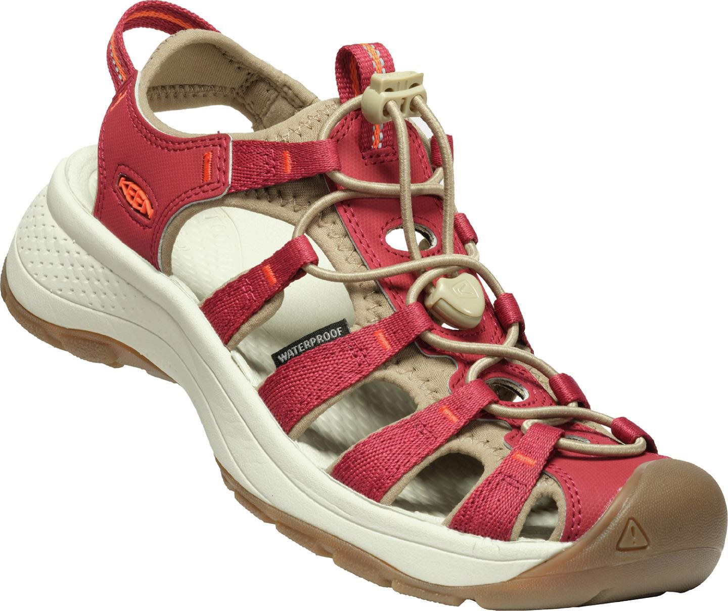 Red keen online sandals