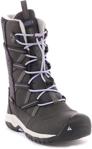 Keen Hoodoo WP Jr. Black/Sweet Lavender EU 38/231mm - Trekking Shoes - Main image