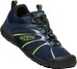 Trekingové topánky Keen Chandler 2 Cnx Youth Black Iris/Evening Primrose modrá/žltá EU 36/222 mm - Trekové boty