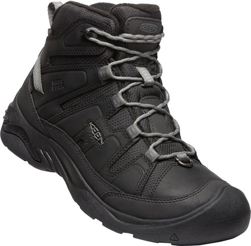 Keen Circadia Mid Polar Men Black/Steel Grey černá/šedá EU 41 / 257 mm - Trekové boty - Hlavní obrázek