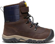 Keen Kanibou Wp Youth Java/Naval Academy brown/blue EU 37 / 232 mm - Trekking Shoes