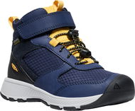 Trekové boty Keen Skua Mid Wp Children Naval Academy/Yolk Yellow EU 31 / 191 mm - Trekové boty
