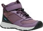 Keen Skua Mid Wp Youth Black Plum/Plum Perfect EU 39 / 248 mm - Trekové boty
