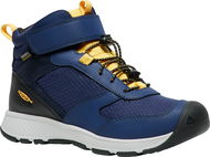Trekové boty Keen Skua Mid Wp Youth Naval Academy/Yolk Yellow EU 34 / 206 mm - Trekové boty