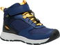 Trekové boty Keen Skua Mid Wp Youth Naval Academy/Yolk Yellow EU 34 / 206 mm - Trekové boty