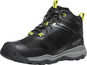 Trekové boty Keen Wanduro Mid Wp Youth Black/Silver EU 35 / 216 mm - Trekové boty