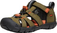 Keen Seacamp II CNX Children Dark Olive/Gold Flame EU 30 / 181 mm - Sandals