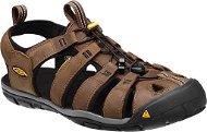 Sandals Keen Clearwater CNX Leather M Dark Earth/Black EU 42/260mm - Sandály