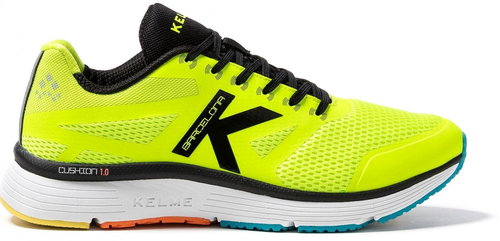 Kelme Cushion 1.0, Yellow/Black, size EU 40/260mm - Running Shoes - Main image