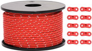 Shumee Tent rope with reflective strips and tensioners 50 m 5 mm, 4008129 - Guy Rope for Tents