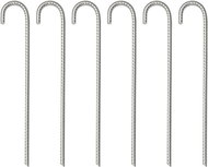 Shumee Tent pegs 6 pcs 37 cm diameter 10 mm galvanized steel - Tent Peg