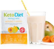 KetoDiet proteínový nápoj – marhuľa a mango (7 porcií) - Keto diéta