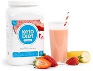 KetoDiet protein drink - strawberry and banana for 1 week (35 servings) - Keto Diet