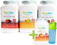 KetoDiet Protein Drinks for 3 Weeks + 1 Week FREE (140 Servings) - Protein Set