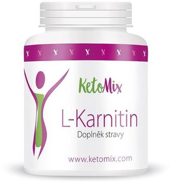 KetoMix L-Carnitine – spaľovač tukov (60 kapsúl) - Spaľovač tukov