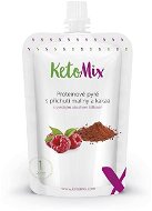 Keto diéta KetoMix Proteínové pyré s príchuťou maliny a kakaa - Ketodieta