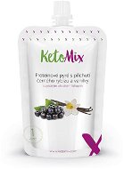 Keto diéta KetoMix Proteínové pyré s príchuťou čiernych ríbezlí a vanilky - Ketodieta
