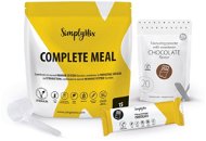 Long Shelf Life Food SimplyMix koktejl 450 g (15 porcí), příchuť Čokoláda 60 g (20 porcí), odměrka + tyčinka ZDARMA - Trvanlivé jídlo