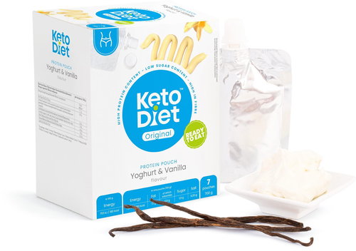 KetoDiet Protein Capsule - vanilla yoghurt flavour (7 servings) - Keto Diet - Main image