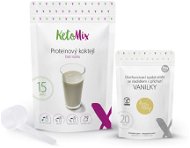 Keto diéta KetoMix Proteínový koktejl KetoMix 450 g – 15 porcií (vanilka) - Ketodieta