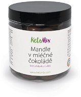KetoMix Mandle v mléčné čokoládě 160 g - Keto diéta