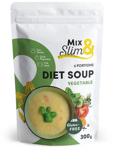 Mix & Slim Diet vegetable soup 300 g (10 servings) - Keto Diet - Main image