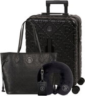 BERTOO Livorno I. Discounted set, black / dark grey - Suitcase
