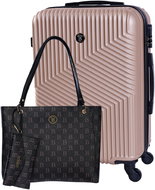BERTOO Milano V. Discounted set, champagne - Suitcase