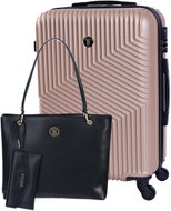 BERTOO Milano VI. Discounted set, champagne - Suitcase