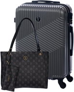 BERTOO Milano V. Discounted set, dark grey - Suitcase