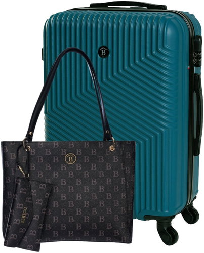 BERTOO Milano V. Discounted set, green - Suitcase - Main image
