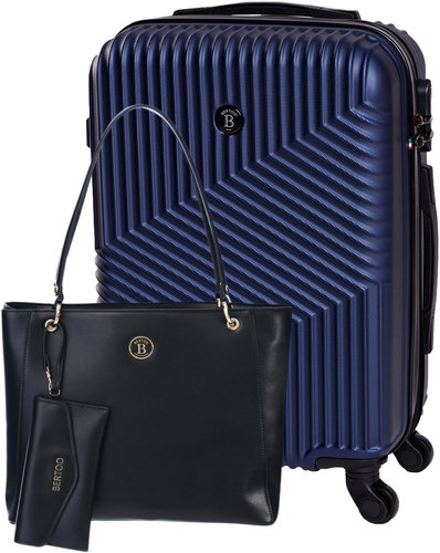 BERTOO Milano VI. Discounted set, blue - Suitcase - Main image