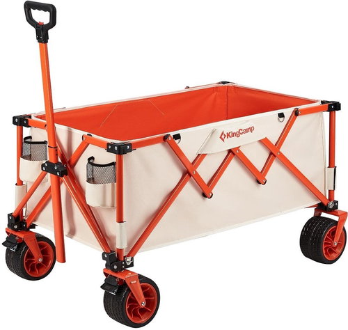 KING CAMP Folding trolley Beach car - Collapsible Cart - Main image