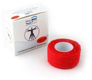 Kine-MAX  Cohesive Elastic Bandage 2,5 cm  ×  4,5 m, červené - Protection